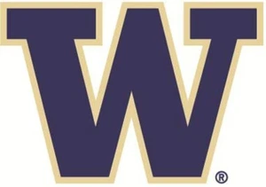 Adesivo adesivo da parete rimovibile logo Huskies 3 pollici UW W University of Washington A - Foto 1 di 1