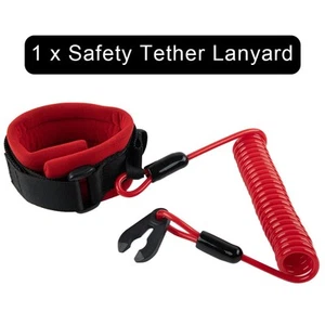 Safety Tether Nylon & PC & Rubber Outboard Engines & Components Brand New - Bild 1 von 14