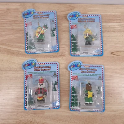 Webkinz por GANZ Adornos de Navidad Lote de 4 Panda Caballo Cachorro Amarillo Códigos de Laboratorio Foto 1 de 4