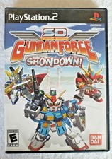 SD Gundam Force: Showdown Game for PlayStation 2 PS2 Complete w/ Reg. Card