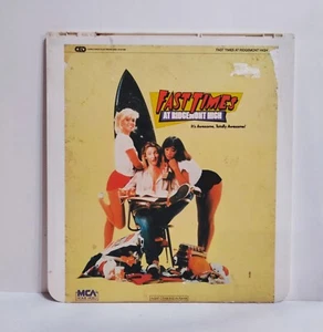 Fast Times At Ridgemont High Video Disc 1983 CED Sean Penn Vintage - Picture 1 of 6