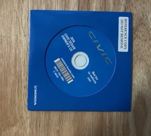 OEM HONDA 2016 CIVIC SEDAN DIGITAL OWNERS MANUAL CD - Imagen 1 de 1