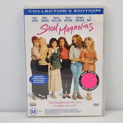 Película DVD Steel Magnolias 1989 Edición Coleccionista Sally Field Dolly Parton R 4 Foto 1 de 2