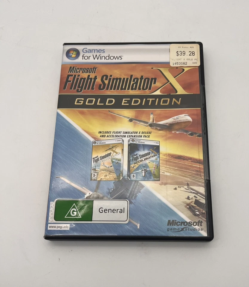 Microsoft Flight Simulator X Gold Edition PC Game 2008 - Image 1 of 4