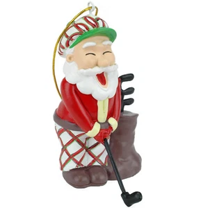 Tree Buddees Golf Santa Claus Adorno de Navidad Golfista Navidad Divertido Regalo - Imagen 1 de 5
