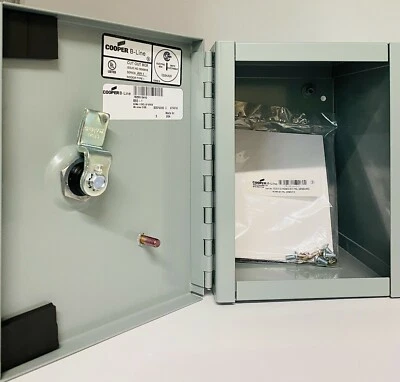 Cooper B-line 866-1 Type 1 NEMA Enclosure Less Panel 8X6X6 - Image 1 of 4
