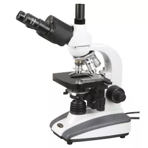 Amscope 40X-1000X Pentola per ebollizione Trinoculare Biologico Composto Microscopio LED - Foto 1 di 7