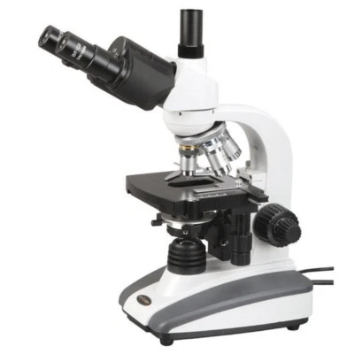 Amscope 40X-1000X Siedentopf Trinocular Biological Compound LED Microscope - Image 1 of 4