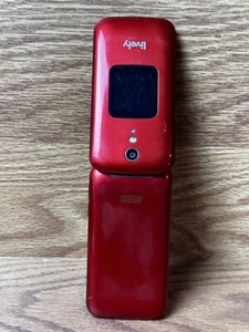 Lively: Jitterbug Flip2 Cell Phone; Red 4053S 16GB Bluetooth; - Picture 1 of 7