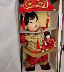 Vtg 1995 Ping Lau Designer Indonesian Toddler Doll Ltd Edition 0494 / 2000 NIB