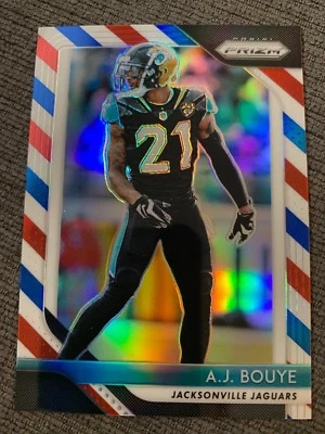 A.J. Bouye Red White & Blue Prizm 2018 Panini Prizm - Image 1 of 2
