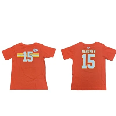 Kansas City Chiefs Camiseta Patrick Mahomes Jugador Camiseta Tallas Juveniles Nueva Foto 1 de 4