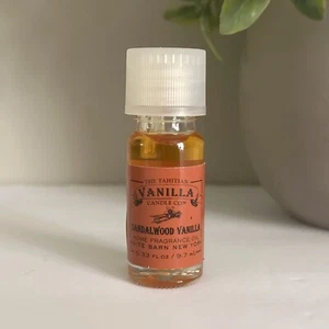 Tahitian Candle Co SANDALWOOD VANILLA 0.33 oz Home Fragrance Oil White Barn - Picture 1 of 3