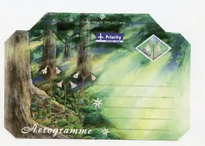 Aland Mint Aerogramme 1999 Forest Flowers A809 - Picture 1 of 1