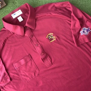 Vinatge NFL Pro Shop by Antigua Redskins Super Bowl XXVI Polo Shirt Mens XXL - Picture 1 of 8