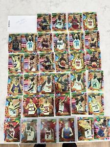 1993-94 TOPPS FINEST BASKETBALL LOT  (34) Price Anderson Refractor Rookie Hurley