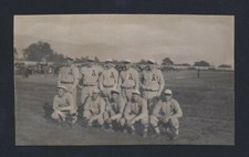 1910 ALL AMERICAN Baseball Tour Vintage Photo Postcard EDDIE PLANK, HR BAKER+
