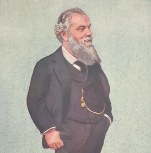 Impresión litográfica en color Earl of Elgin Vanity Fair Where Churches Disagree 1905 - Imagen 1 de 3