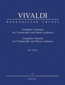 Complete Sonatas for Cello and Basso continuo by Antonio Vivaldi (2003-01-20) - Picture 1 of 1