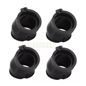 4 Carburetor Intake Boot Joint Carb Holder For Honda CB600F Hornet 600 1998-2006 - Foto 1 di 5