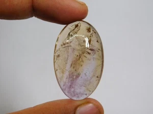 100% Naturel Violet Amétrine Cabochon Desseré Gemme pour Bijoux 64 Cts. ME-3833 - Picture 1 of 4