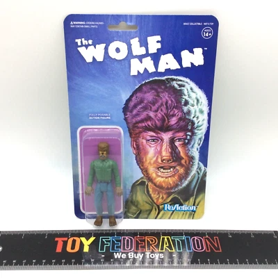 Figura de reacción Super7 The Wolf Man WOLFMAN Foto 1 de 4