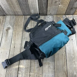 VTG 80’s Z-Kreation Fanny Pack Waist Bag w/ Drink Holder Lumbar Camping Hiking - Picture 1 of 14