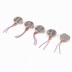 5Pcs DC 3V 1227 2 Fils Monnaie Moteur de Vibration De Téléphone Mobile 12x 2.9mm - Photo 1 sur 1