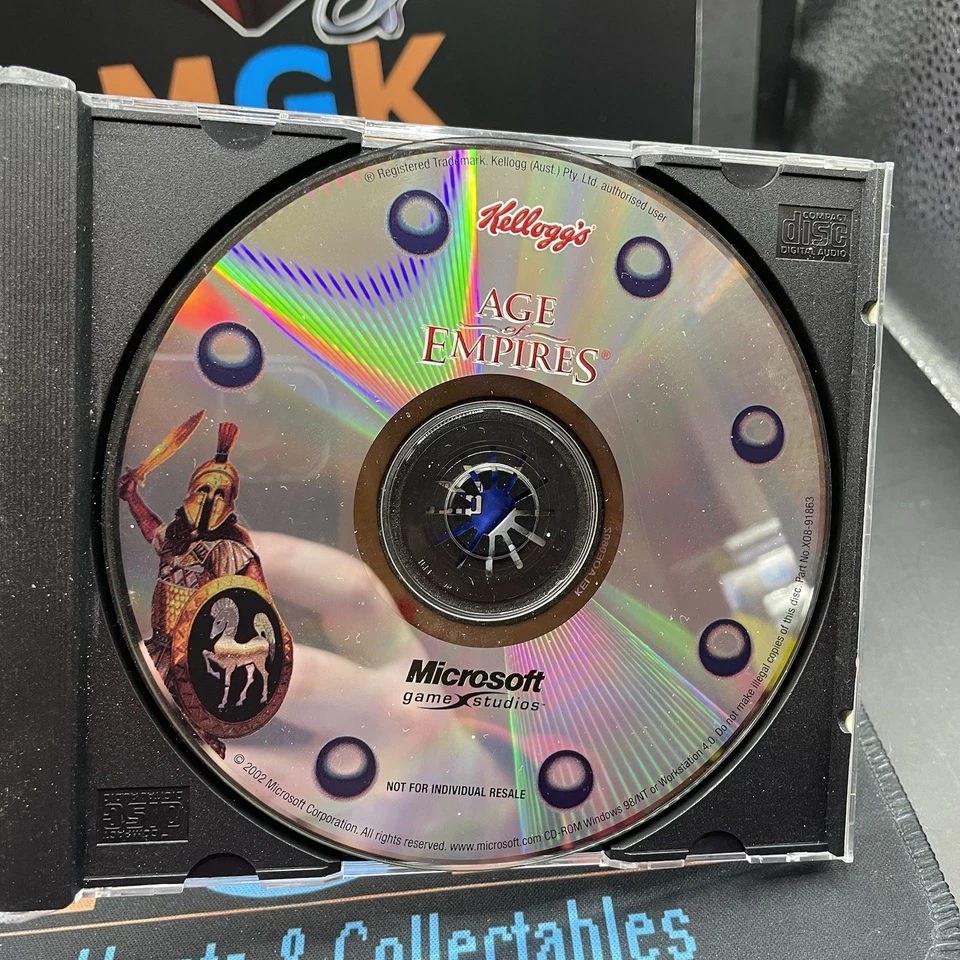 PC Video Game - Age Of Empires - Kellogg’s Cereal Promo (2002) RARE - Image 1 of 4
