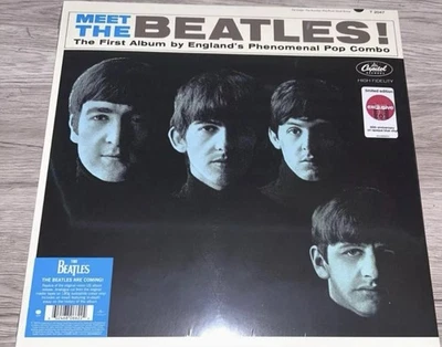 The Beatles – Meet the Beatles! (Target Exclusive, Blue Vinyl) New & Sealed - Image 1 of 4