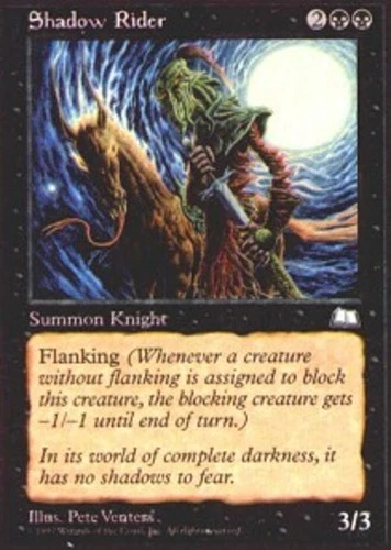 Shadow Rider - Weatherlight # MTG Magic The Gathering - Image 1 of 1