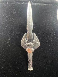 Harley-Davidson Eagle Dagger Pin Badge Mens Biker Motorcycle Collectible Metal - Picture 1 of 4