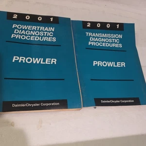 Chrysler Prowler 2001 OEM Diagnóstico Tren motriz Transmisión Manual de reparación de servicio  - Imagen 1 de 4