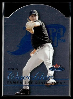 2003 Fleer Mystique Blue Die Cuts Doug Waechter 082/200 Tampa Bay Devil Rays #95 - Image 1 of 2