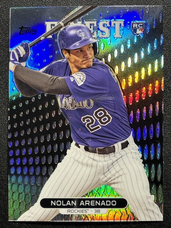 2013 Finest Refractors #37 Nolan Arenado RC Colorado Rockies - Image 1 of 2