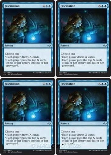 MTG - 4x FASCINATION - Fate Reforged (U) - Image 1 of 1