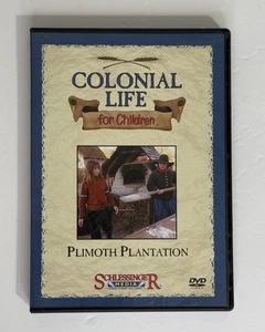 Colonial Life For Children Plimoth Plantation Ex-library DVD B26 - Picture 1 of 8