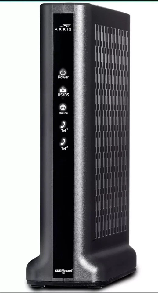 ARRIS SURFboard T25 DOCSIS 3.1 Gigabit Internet & Voice Cable Modem 2Gbps - Image 1 of 3