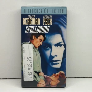Spellbound - New Sealed! VHS 1945 Tape Psychological Mystery Original Release - Picture 1 of 9