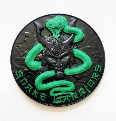 Moneda Desafío CPO "Snake Warriors" Orgullo Jefe de la Marina de los Estados Unidos (Brilla en la Oscuridad) Foto 1 de 3