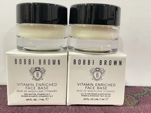 Bobbi Brown Vitamin angereicherte Gesichtsbasis Feuchtigkeitscreme 0,24oz/7ml Reisegröße (2er Pack - Bild 1 von 3
