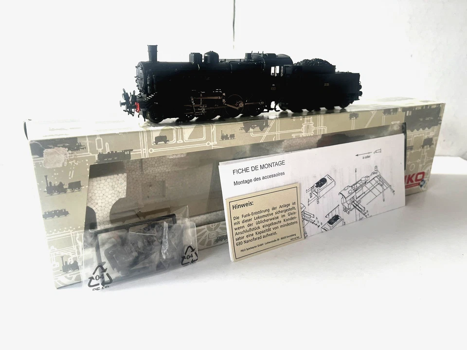 PIKO SAI HO LOCOMOTIVE A VAPEUR TYPE 230 E 982 ETAT REF SAI 1426 NEUF EN BOITE - Photo 1/4