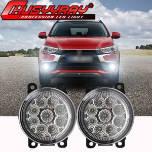 For Mitsubishi Outlander Sport ASX RVR 2007-2020 Front Bumper Fog Lights LH&RH - Picture 1 of 11