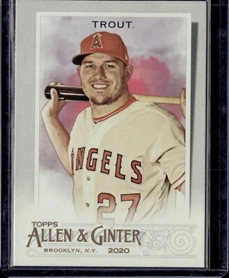 2020 Topps Allen & Ginter Mike Trout #85 - Image 1 of 2