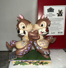 Jim Shore Disney Chip &Dale Mischievous Mates Buddies Friend Figurine New In Box
