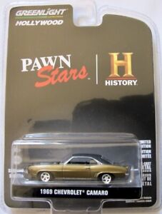 1969 Chevrolet Camaro  gold met.  "Pawn Stars"  / Greenlight Hollywood 1:64 