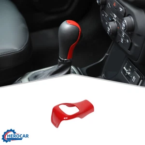 Marco decorativo de cubierta de perilla de cambio de marchas para Jeep Renegade 2015+/Brújula 2017+ rojo - Imagen 1 de 10