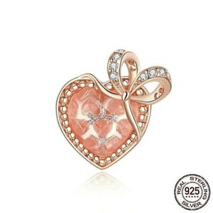 Gift of Love 925 Sterling Silver Women Jewelry Beads Charm Necklace Bracelet Jew