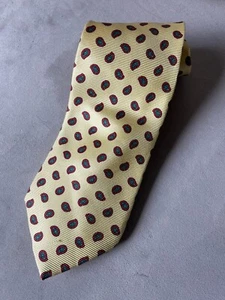 Cravate en soie antique foulard Paisley pour homme par Jos. A. Bank TRAD Ivy EUC - Photo 1/2