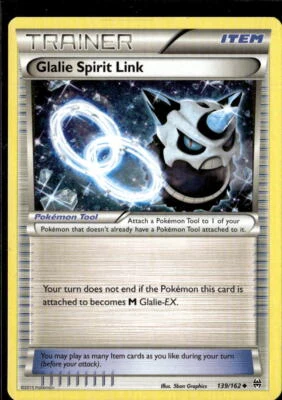 Pokemon Glalie Spirit Link 139/162 BREAKthrough Non Holo Uncommon LP - Image 1 of 2